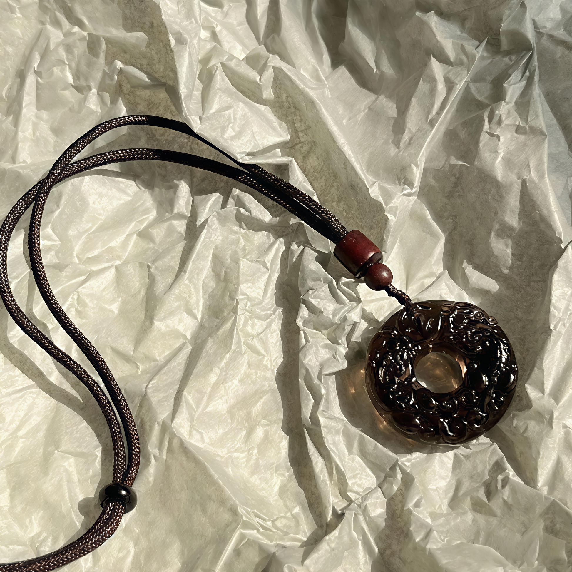 Timeless Essence Retro Natural Ore Crystal Necklace