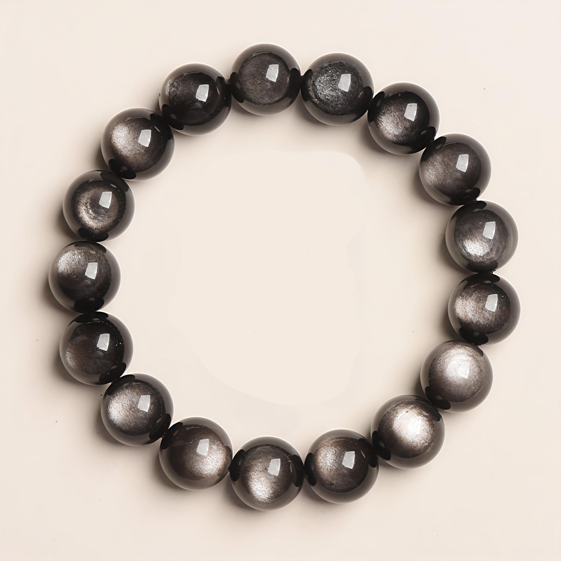 Obsidian & Silver Sheen Obsidian Energy Natural Mineral Crystal