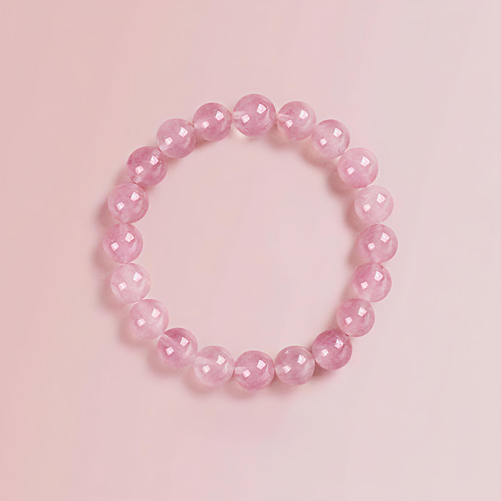 Flowery Years Rose Quartz Natural Mineral Crystal