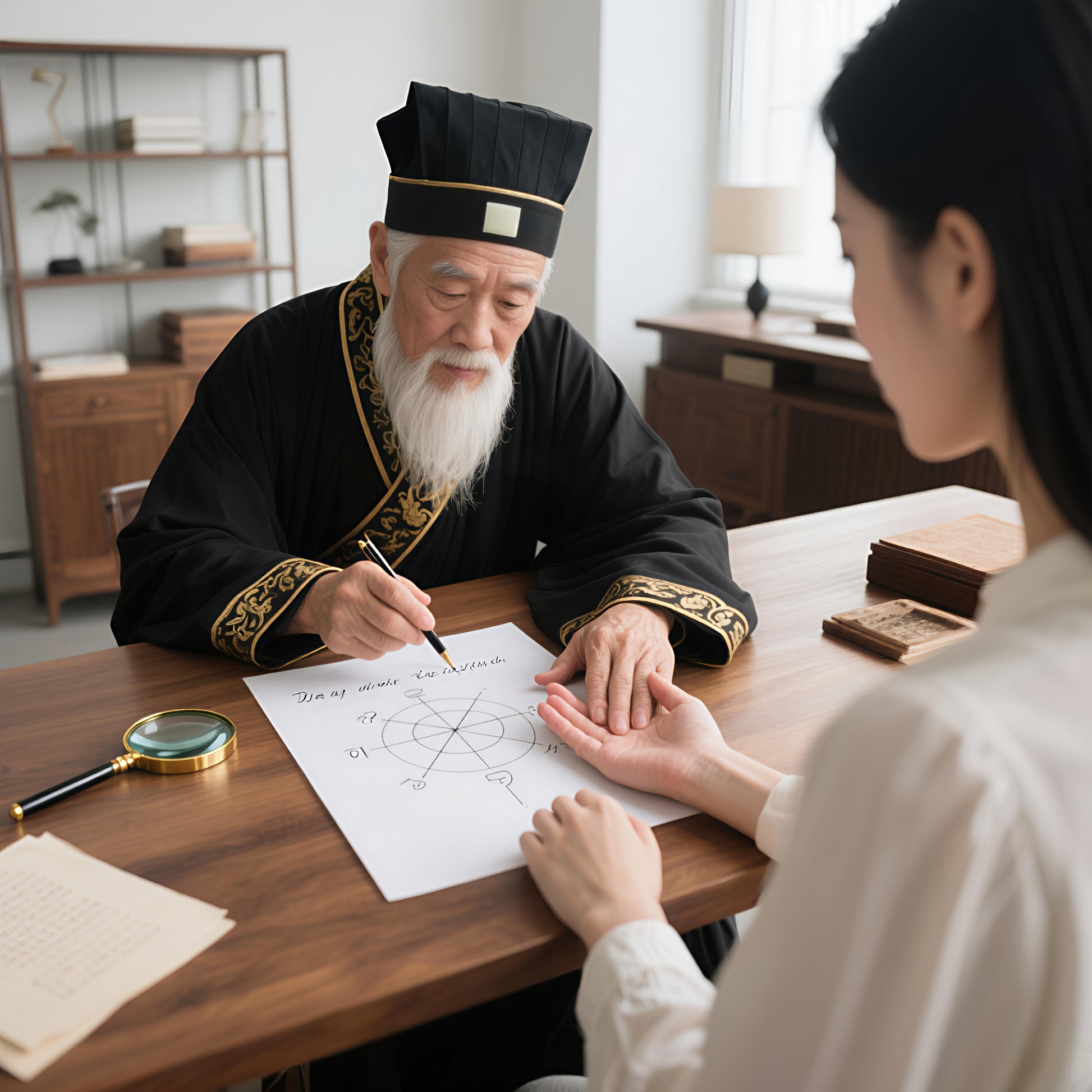 traditional Chinese palm divination