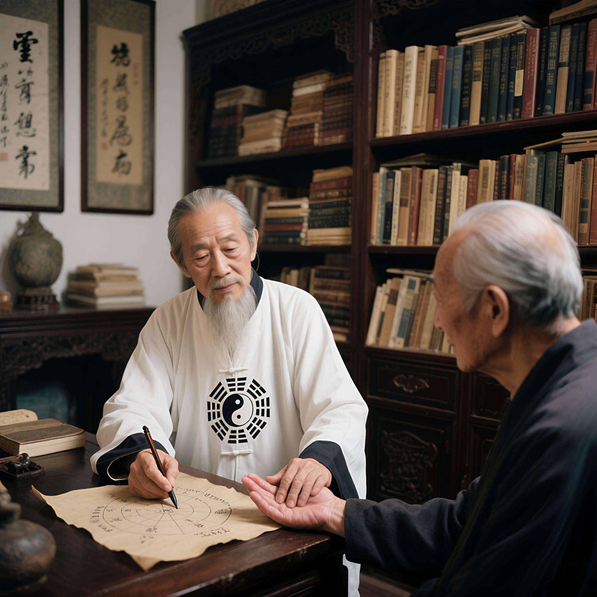 traditional Chinese palm divination