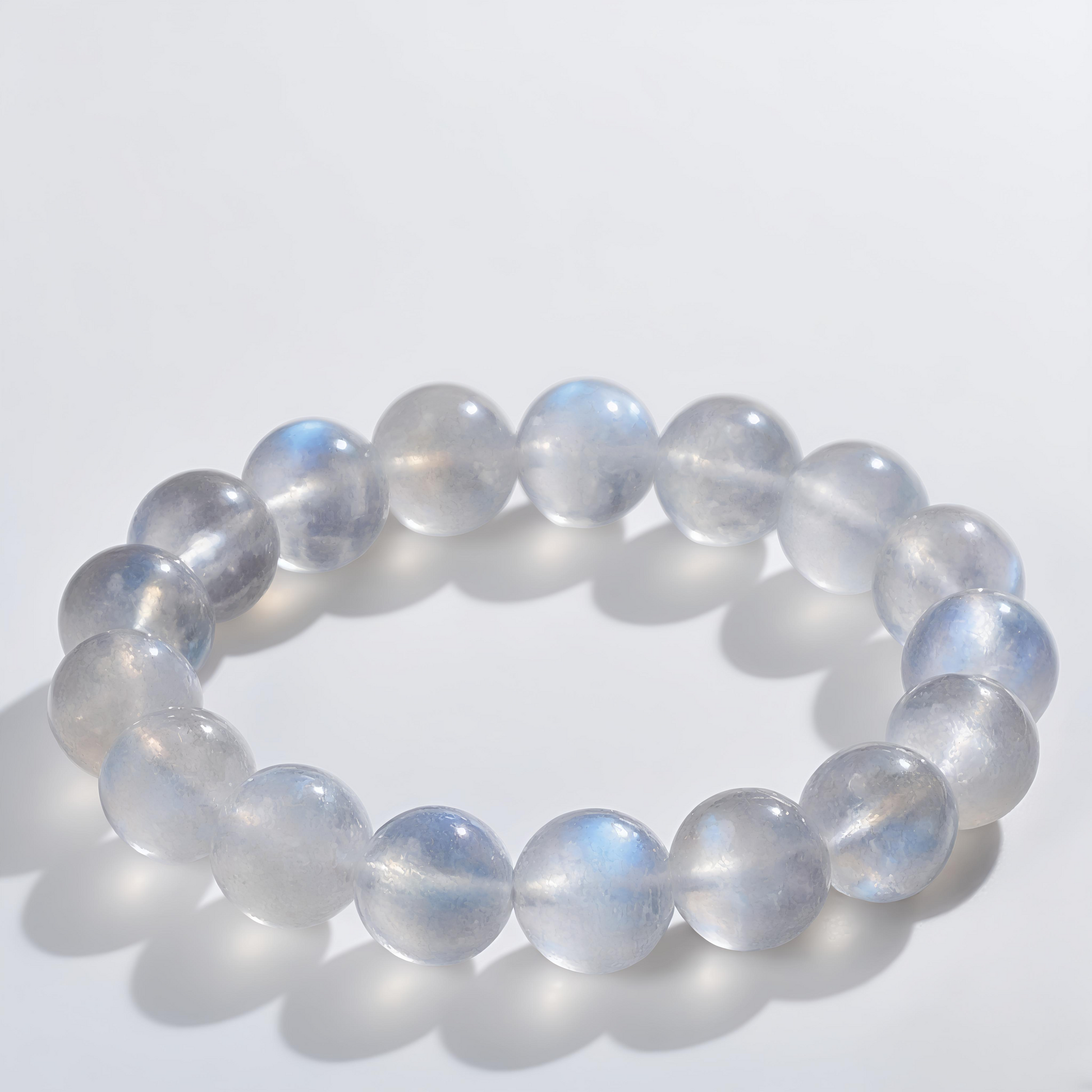 Moonlight Blue Crystal Mineral Bracelet