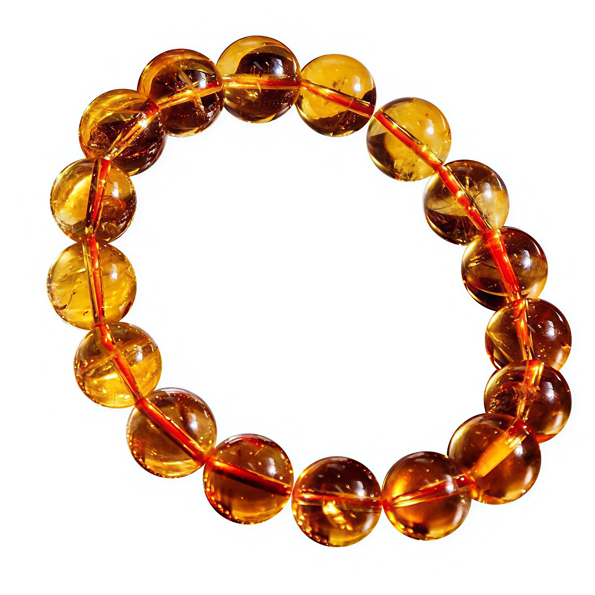 Whiskey Citrine Bracelet