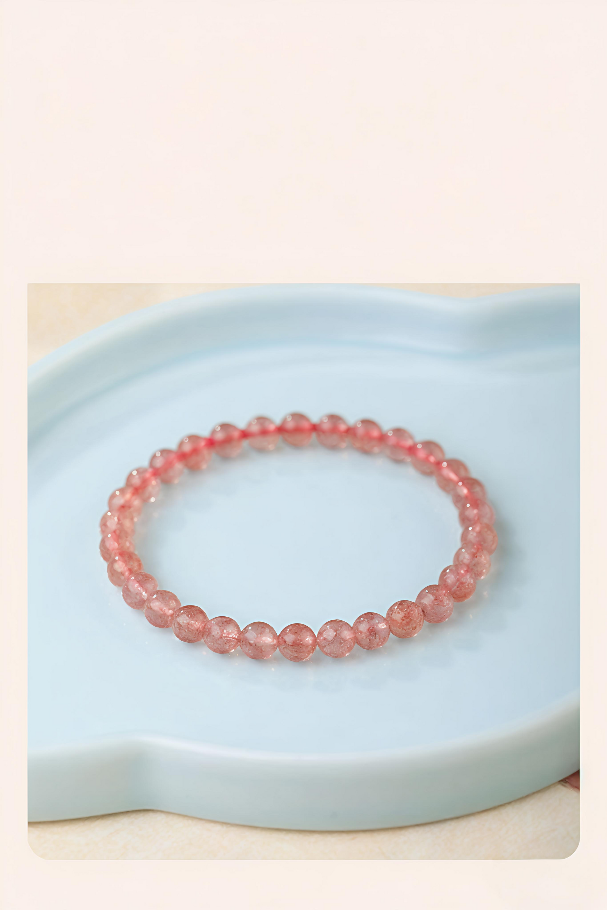 Shunshui Rose Quartz Natural Mineral Crystal