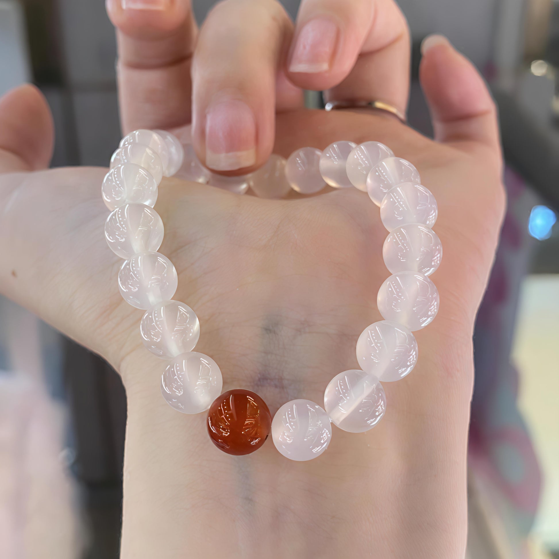 Love Pea Crystal Bracelet