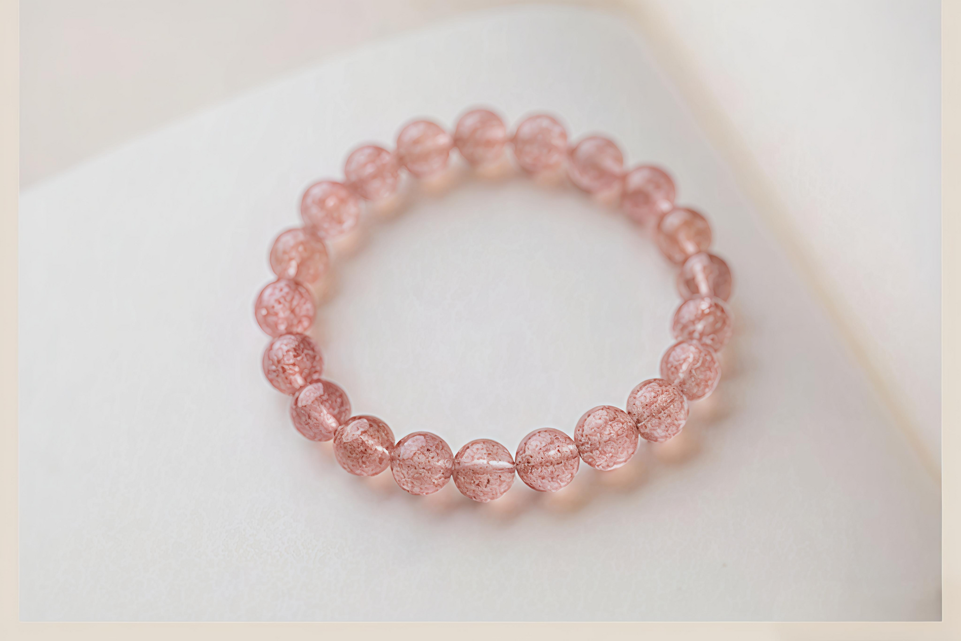 Shunshui Rose Quartz Natural Mineral Crystal