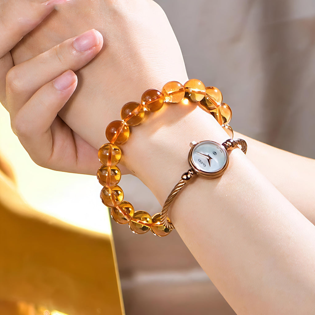 Whiskey Citrine Bracelet