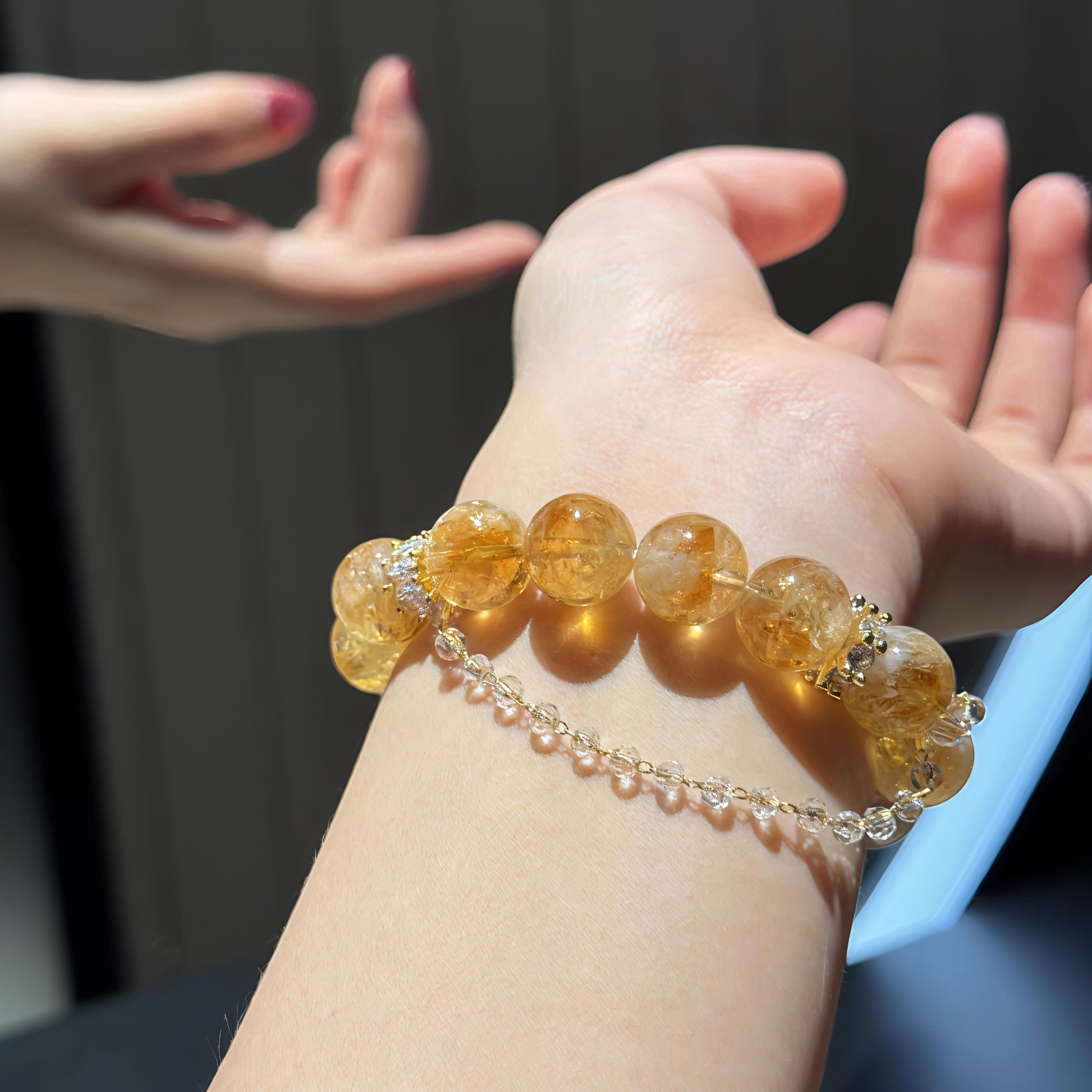 Honeyed Citrine Fortune Bracelet