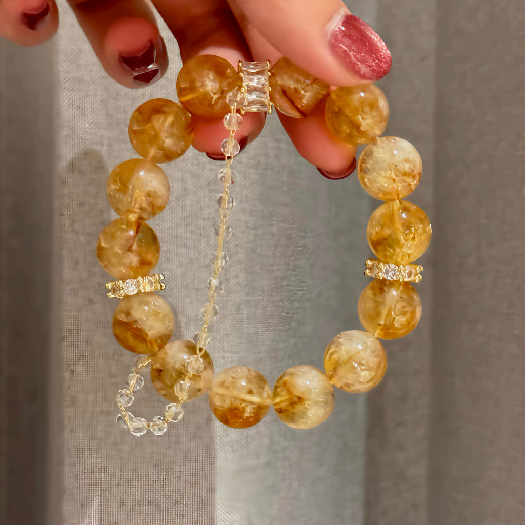Honeyed Citrine Fortune Bracelet