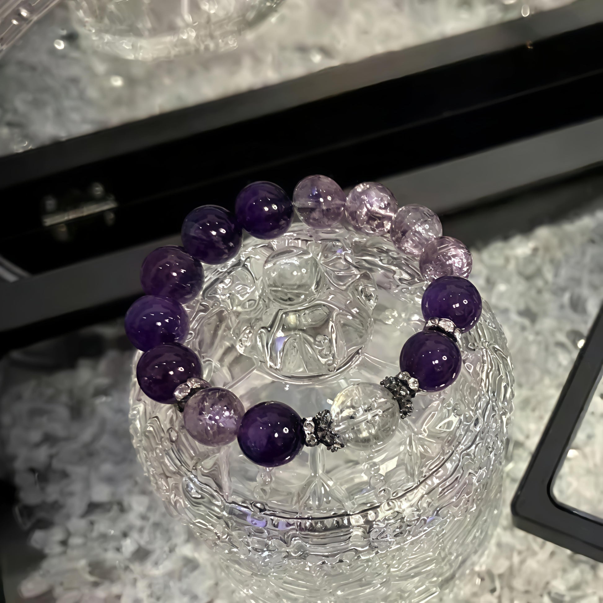 Celestial Amethyst Starlight Bracelet
