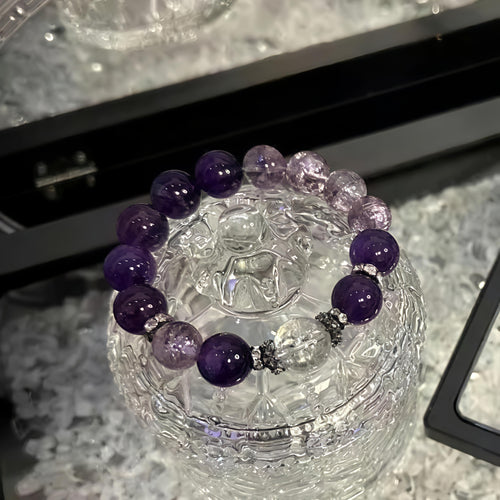 Celestial Amethyst Starlight Bracelet