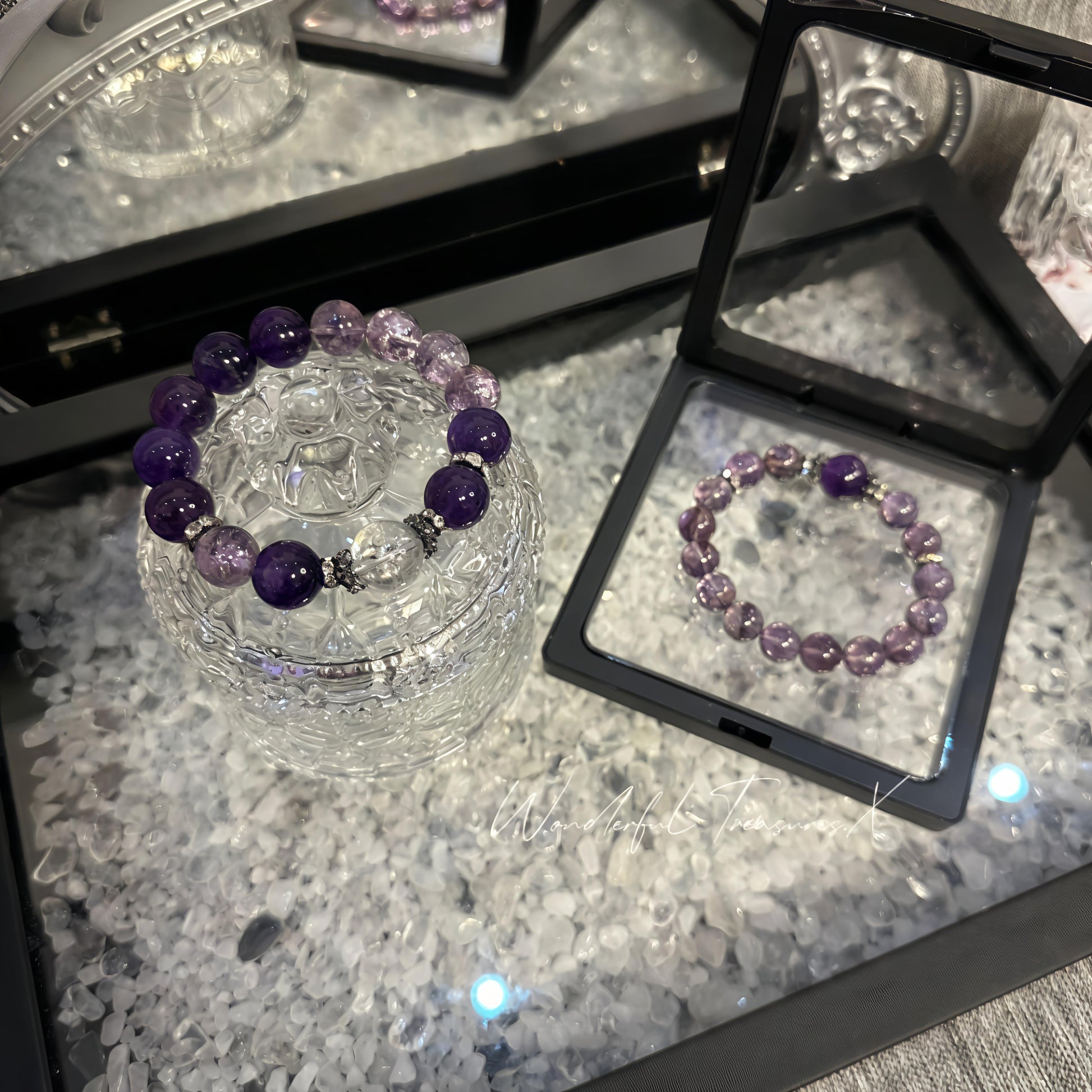 Celestial Amethyst Starlight Bracelet