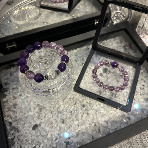 Celestial Amethyst Starlight Bracelet